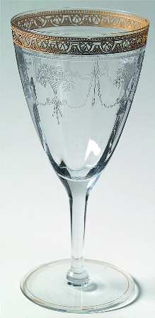 Etch 701 Clear (Lt Gold Encrusting) by Cambridge