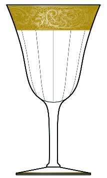 Florentine Clear (Stem 3060) by Cambridge
