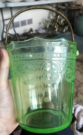 Etch 704 Apple Green (Stem 3060) 3400/851 Ice Bucket with Handle