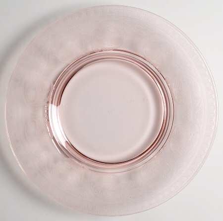 Etch 704 Pink (Stem 3075) Luncheon Plate