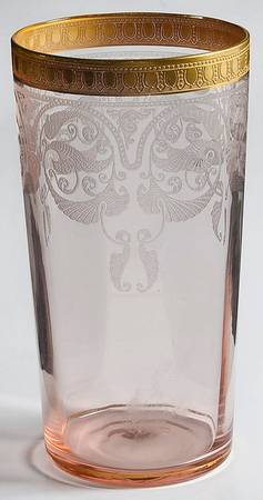 Etch 704 Pink (Stem 3075) 10 Oz Flat Tumbler
