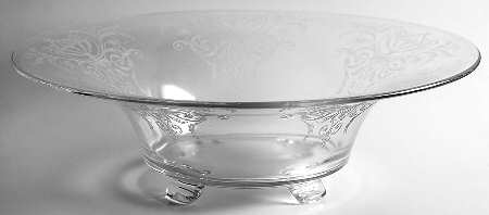 Etch 739-1 12" 4-Toed Footed Bowl