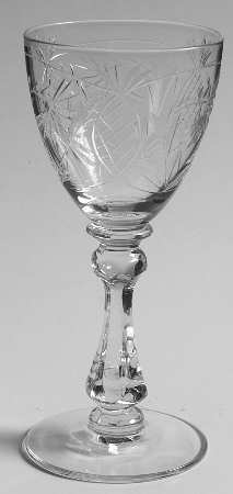 Fuchsia Wine Glass
