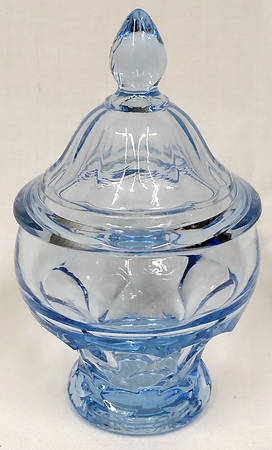 Georgian Light Blue Candy Box & Lid