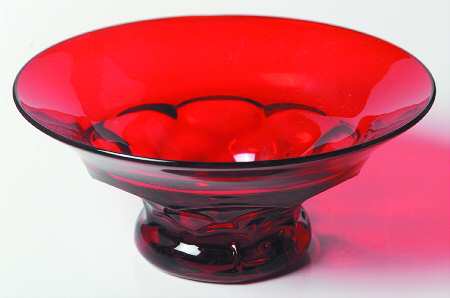 Georgian Ruby Sundae Glass by Cambridge