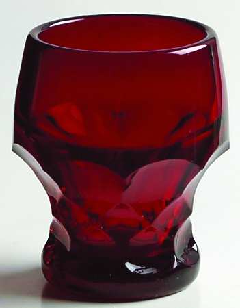 Georgian Ruby 2 1/2 Oz Flat Tumbler by Cambridge