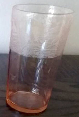 Imperial Hunt Scene Pink (Not Encrusted) Flat Iced Tea