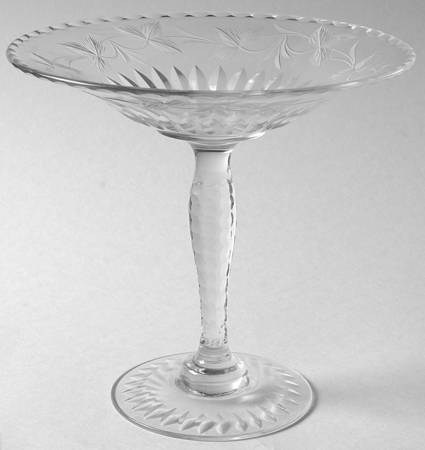 Ivy (Stem #3750) Round Compote (Height X Width)