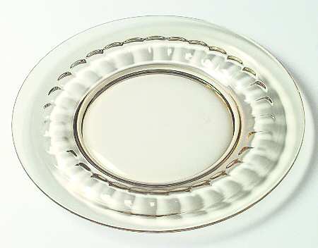 Jefferson Amber (Gold) Luncheon Plate
