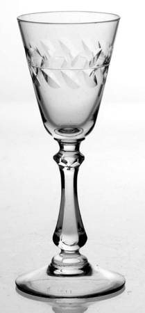 Laurel Wreath Clear (Stem 3700) Cordial Glass