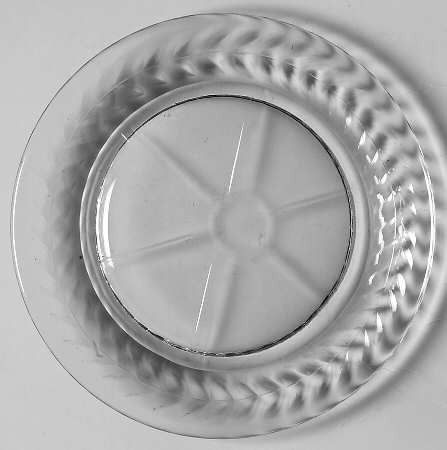 Laurel Wreath Clear (Stem 3700) Coaster