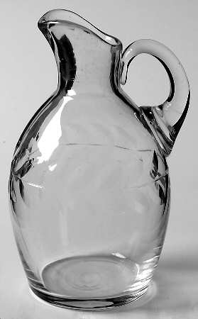 Laurel Wreath Clear (Stem 3700) Cruet & Stopper