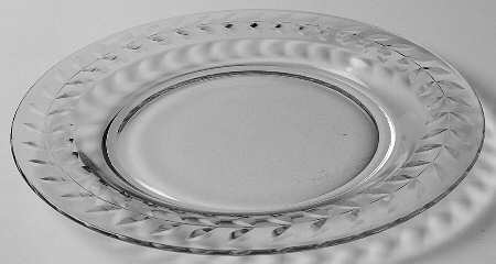 Laurel Wreath Clear (Stem 3700) 7" Salad Plate