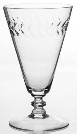 Laurel Wreath Clear (Stem 3139) Iced Tea