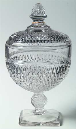 Mt. Vernon Clear Urn & Lid