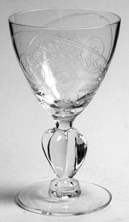 Paisley Wine Glass