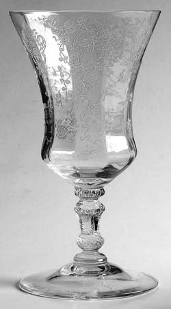 Rose Point Clear (Stem 3500) Juice Glass