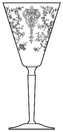 Rose Point Clear (Stem 3106) by Cambridge