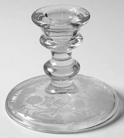 Rosalie 3" Single Light Candlestick
