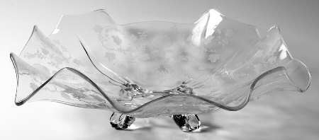 Roselyn 3400 13" 4 Toed Fancy Edge Bowl