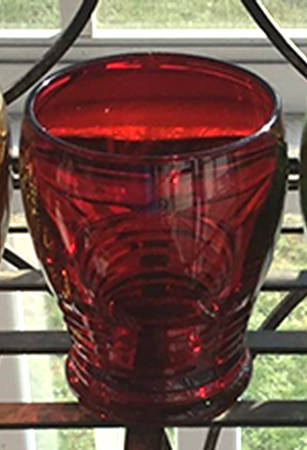 Tally Ho Ruby (Stem 1402) 5 Oz Flat Tumbler