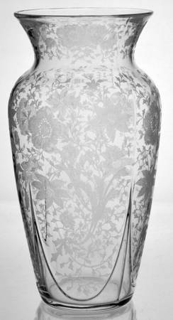 Wildflower Clear 3400 10" Flared Vase