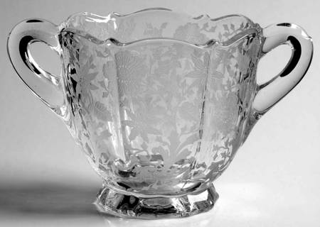 Wildflower Clear Shape 3900/41 Open Sugar