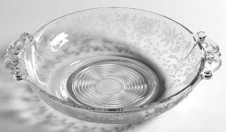 Wildflower Clear Handled Nappy