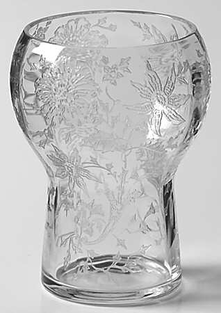 Wildflower Clear 5 Oz Flat Tumbler (3400/38)