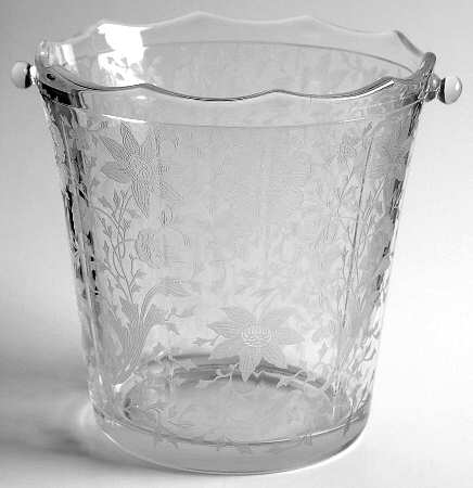 Wildflower Clear 3400/851 Ice Bucket, No Handle