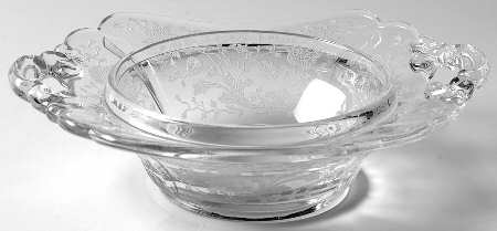 Wildflower Clear 3400 Round Butter No Lid