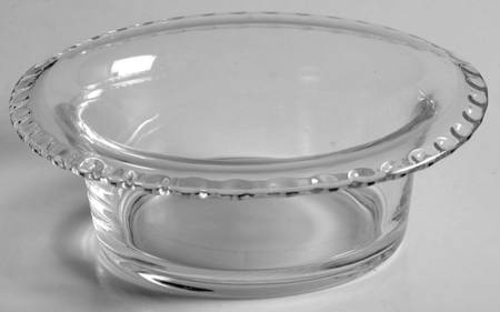 Wildflower Clear Center for 6 Piece Relish Set