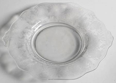 Wildflower Clear Shape 3400 Mayonnaise Underplate