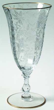 Wildflower Clear (Gold Trim, Stem 3121) Iced Tea