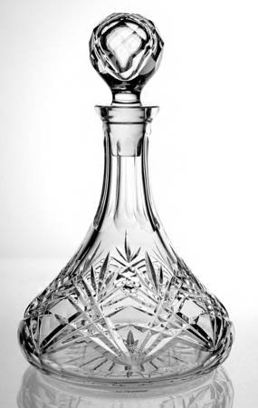 Sheelin Ships Decanter & Stopper