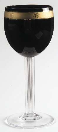 Ebony Dior Wine Glass