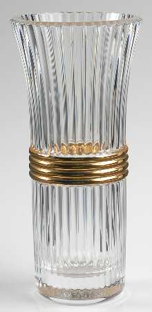 Gaudron Gold 7" Flower Vase