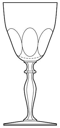 Brissac Water Goblet
