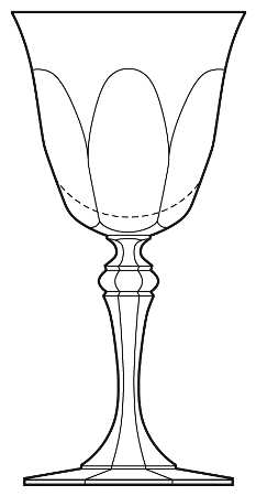 Montesquieu Water Goblet