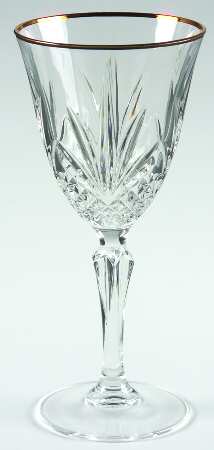 Salzburg Gold Wine Glass