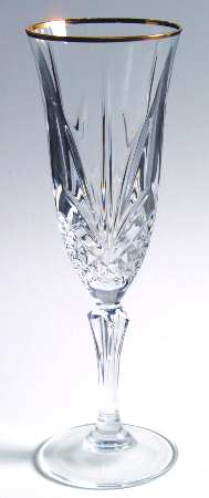 Salzburg Gold Fluted Champagne