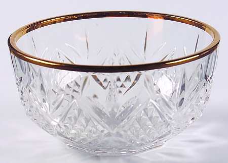 Salzburg Gold Candy Dish No Lid