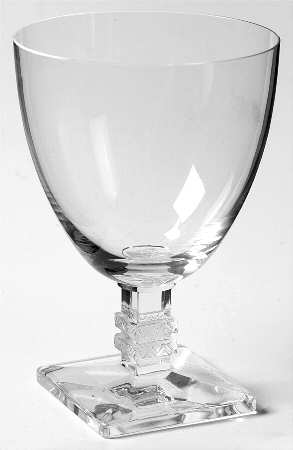 Argos (Square Stem) Water Goblet