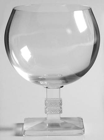 Argos (Square Stem) Brandy Glass by Lalique