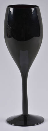 Caterina Black Fluted Champagne