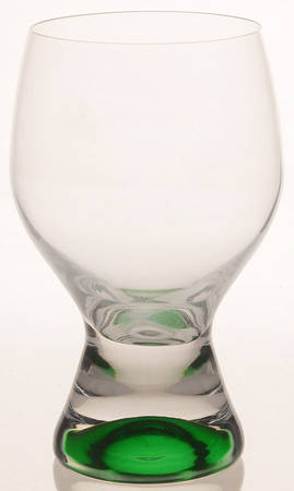 Calypso Green Water Goblet