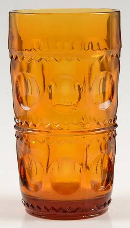 Color Crown Amber (Dark) 12 Oz Flat Tumbler