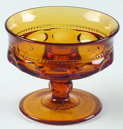 Color Crown Amber (Dark) Single Light Candlestick