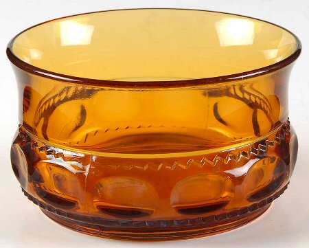Color Crown Amber (Dark) Small Fruit Dessert Bowl