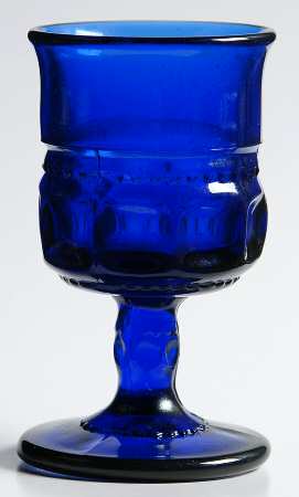 Color Crown Cobalt Cordial Glass